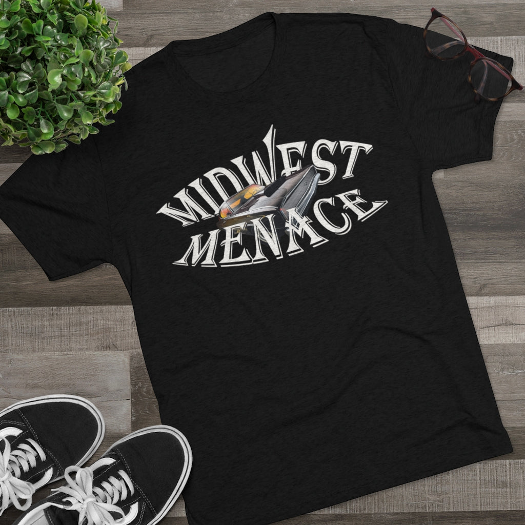 Midwest Menace Men's Tri-Blend Crew Tee