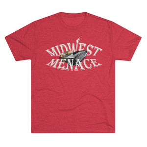 Midwest Menace Men's Tri-Blend Crew Tee