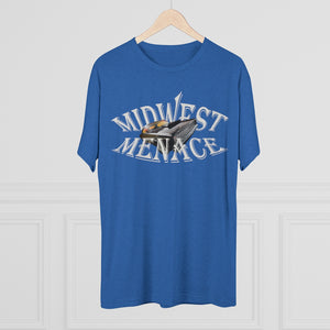 Midwest Menace Men's Tri-Blend Crew Tee