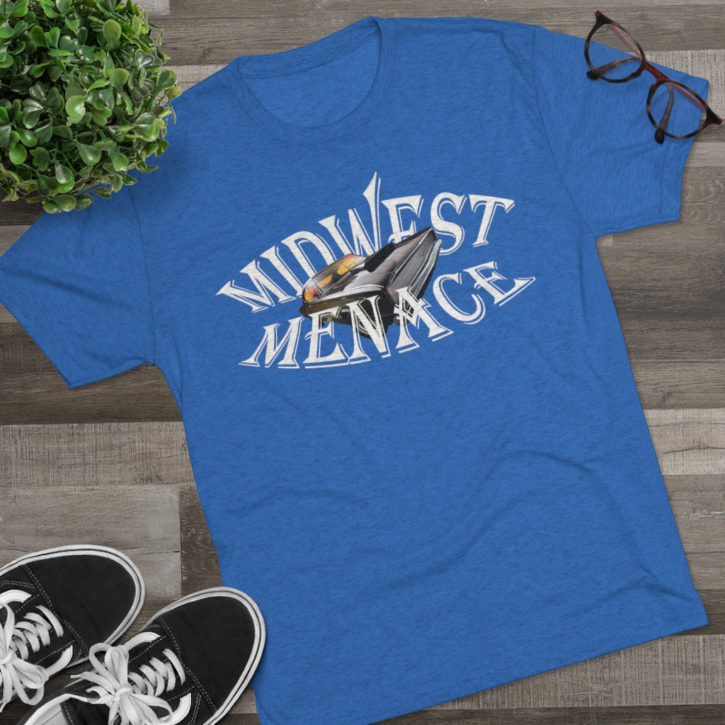 Midwest Menace Men's Tri-Blend Crew Tee